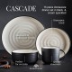 Shop quality Tower Barbary & Oak Cascade 16 Piece Dinnerware Set, Stoneware, Black and Cream Speckled in Kenya from vituzote.com Shop in-store or online and get countrywide delivery!