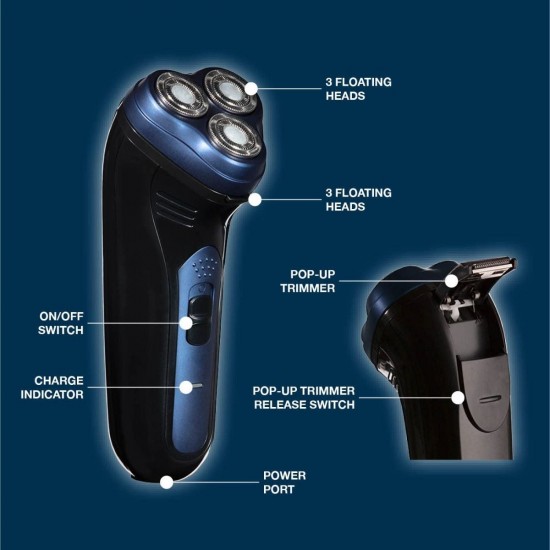 Shop quality Carmen Men s Signature Triple Head Flex and Pivot Electric Shaver, Midnight Blue in Kenya from vituzote.com Shop in-store or online and get countrywide delivery!