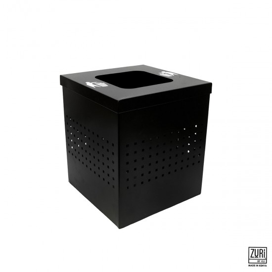 Shop quality Zuri Cold-rolled Steel Waste Dust Bin with Plastic insert, Black Finish, 21 litres in Kenya from vituzote.com Shop in-store or online and get countrywide delivery!