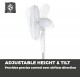 Shop quality Presto by Tower Pedestal Fan with 3 Speeds, Adjustable Height, Oscillation, 16”, 40W, White in Kenya from vituzote.com Shop in-store or online and get countrywide delivery!