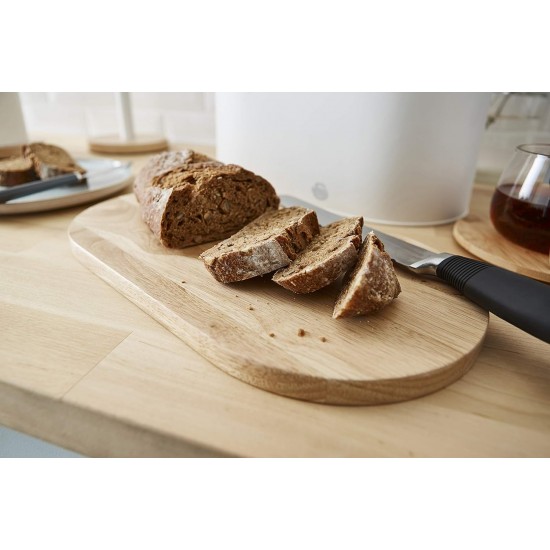 Swan Nordic Scandi Bread Bin with Bamboo Cutting Board Lid, Cotton White, Steel, SWKA17512WHTN Shop quality Swan Nordic Scandi Bread Bin with Bamboo Cutting Board Lid, Cotton White, Steel in Kenya from vituzote.com Shop in-store or online and get countrywide delivery!