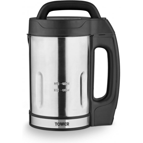 Tower 1.6 Litre Soup Maker with Saute Function, 1000 W, Stainless Steel, T12069 Shop quality Tower 1.6 Litre Soup Maker with Saute Function, 1000 W, Stainless Steel in Kenya from vituzote.com Shop in-store or online and get countrywide delivery!