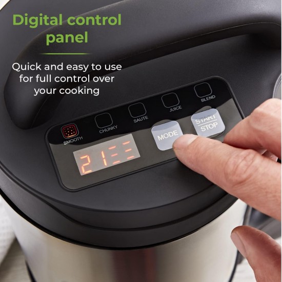 Tower 1.6 Litre Soup Maker with Saute Function, 1000 W, Stainless Steel, T12069 Shop quality Tower 1.6 Litre Soup Maker with Saute Function, 1000 W, Stainless Steel in Kenya from vituzote.com Shop in-store or online and get countrywide delivery!