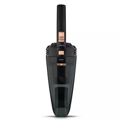 Tower Cordless 7.4V Handheld Vacuum Includes Crevice Tool, 50 W, 20 Minute Runtime,150 ml Wet and 400 ml Dry Capacity