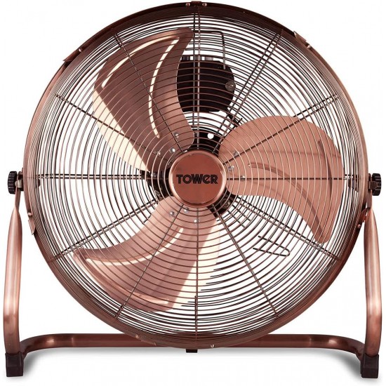 Shop quality Tower Metal High-Speed Velocity Floor Fan with Adjustable Tilt, 18”, 100W, Copper in Kenya from vituzote.com Shop in-store or online and get countrywide delivery!