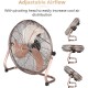 Tower Metal High-Speed Velocity Floor Fan with Adjustable Tilt, 18”, 100W, Copper, T662000C Shop quality Tower Metal High-Speed Velocity Floor Fan with Adjustable Tilt, 18”, 100W, Copper in Kenya from vituzote.com Shop in-store or online and get countrywide delivery!