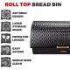 Shop quality Tower Empire Roll Top Bread Bin, Stainless Steel, Black and Brass, One Size in Kenya from vituzote.com Shop in-store or online and get countrywide delivery!