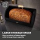 Tower Empire Roll Top Bread Bin, Stainless Steel, Black and Brass, One Size, T826090BLK Shop quality Tower Empire Roll Top Bread Bin, Stainless Steel, Black and Brass, One Size in Kenya from vituzote.com Shop in-store or online and get countrywide delivery!