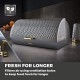Tower Empire Roll Top Bread Bin, Stainless Steel, Grey and Brass, One Size, T826090GRY Shop quality Tower Empire Roll Top Bread Bin, Stainless Steel, Grey and Brass, One Size in Kenya from vituzote.com Shop in-store or online and get countrywide delivery!