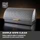 Tower Empire Roll Top Bread Bin, Stainless Steel, Grey and Brass, One Size, T826090GRY Shop quality Tower Empire Roll Top Bread Bin, Stainless Steel, Grey and Brass, One Size in Kenya from vituzote.com Shop in-store or online and get countrywide delivery!