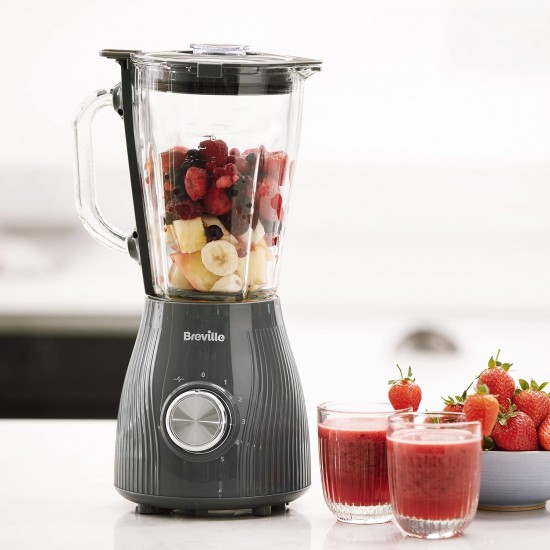 Breville Flow Jug Blender & Smoothie Maker, 700W, 1.75 Litre Glass Jug , Slate Grey, VBL242 Shop quality Breville Flow Jug Blender & Smoothie Maker, 700W, 1.75 Litre Glass Jug , Slate Grey in Kenya from vituzote.com Shop in-store or online and get countrywide delivery!