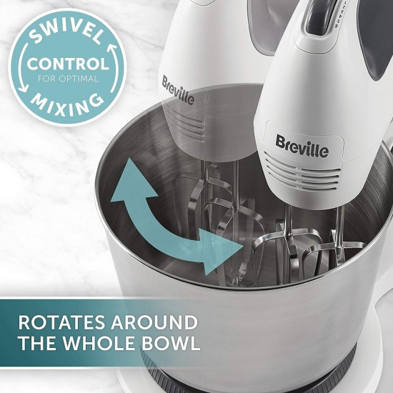 Breville Classic Combo Stand and Hand Mixer with Electric Hand Whisk & Stand Food Mixer, 3.7 Litre Stainless Steel Bowl, VFM031 Shop quality Breville Classic Combo Stand and Hand Mixer with Electric Hand Whisk & Stand Food Mixer, 3.7 Litre Stainless Steel Bowl in Kenya from vituzote.com Shop in-store or online and get countrywide delivery!