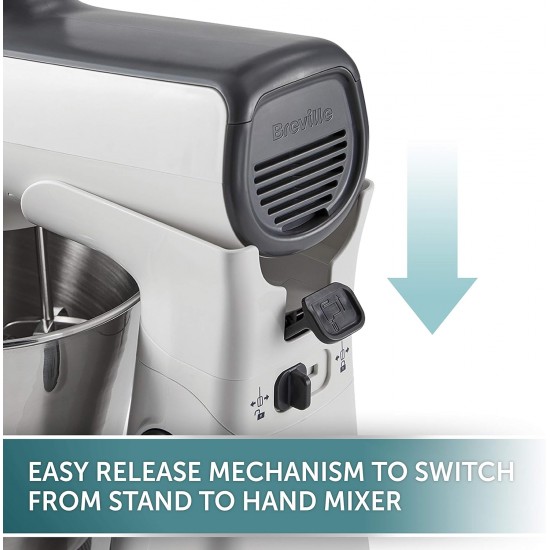 Breville Classic Combo Stand and Hand Mixer with Electric Hand Whisk & Stand Food Mixer, 3.7 Litre Stainless Steel Bowl, VFM031 Shop quality Breville Classic Combo Stand and Hand Mixer with Electric Hand Whisk & Stand Food Mixer, 3.7 Litre Stainless Steel Bowl in Kenya from vituzote.com Shop in-store or online and get countrywide delivery!