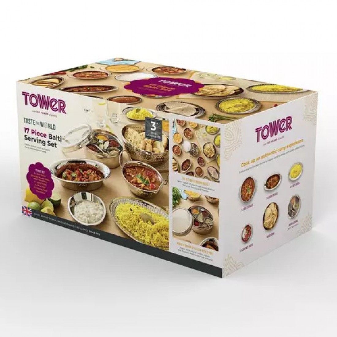 Serving dishes Tower 17 piece Balti Serving Set by