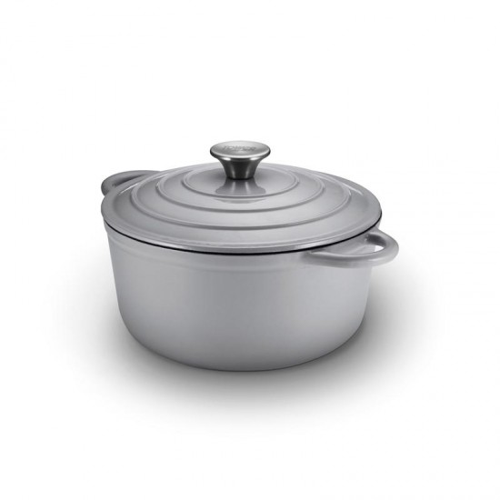 Tower Barbary & Oak Foundry Cast Iron Round Casserole Dish 24cm-Blue, T800260G Shop quality Tower Barbary & Oak Foundry Cast Iron Round Casserole Dish 24cm-Blue in Kenya from vituzote.com Shop in-store or get countrywide delivery!