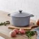 Tower Barbary & Oak Foundry Cast Iron Round Casserole Dish 24cm-Blue, T800260G Shop quality Tower Barbary & Oak Foundry Cast Iron Round Casserole Dish 24cm-Blue in Kenya from vituzote.com Shop in-store or get countrywide delivery!