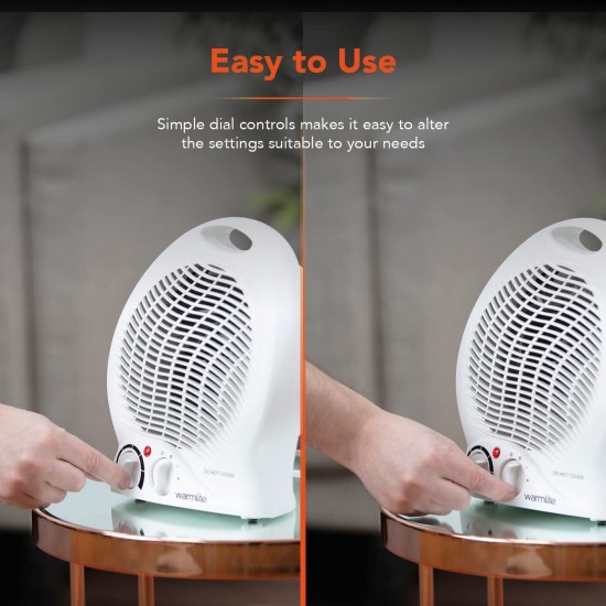 Shop quality Warmlite Thermo Fan Heater with 2 Heat Settings and Overheat Protection, 2000W, White in Kenya from vituzote.com Shop in-store or online and get countrywide delivery!