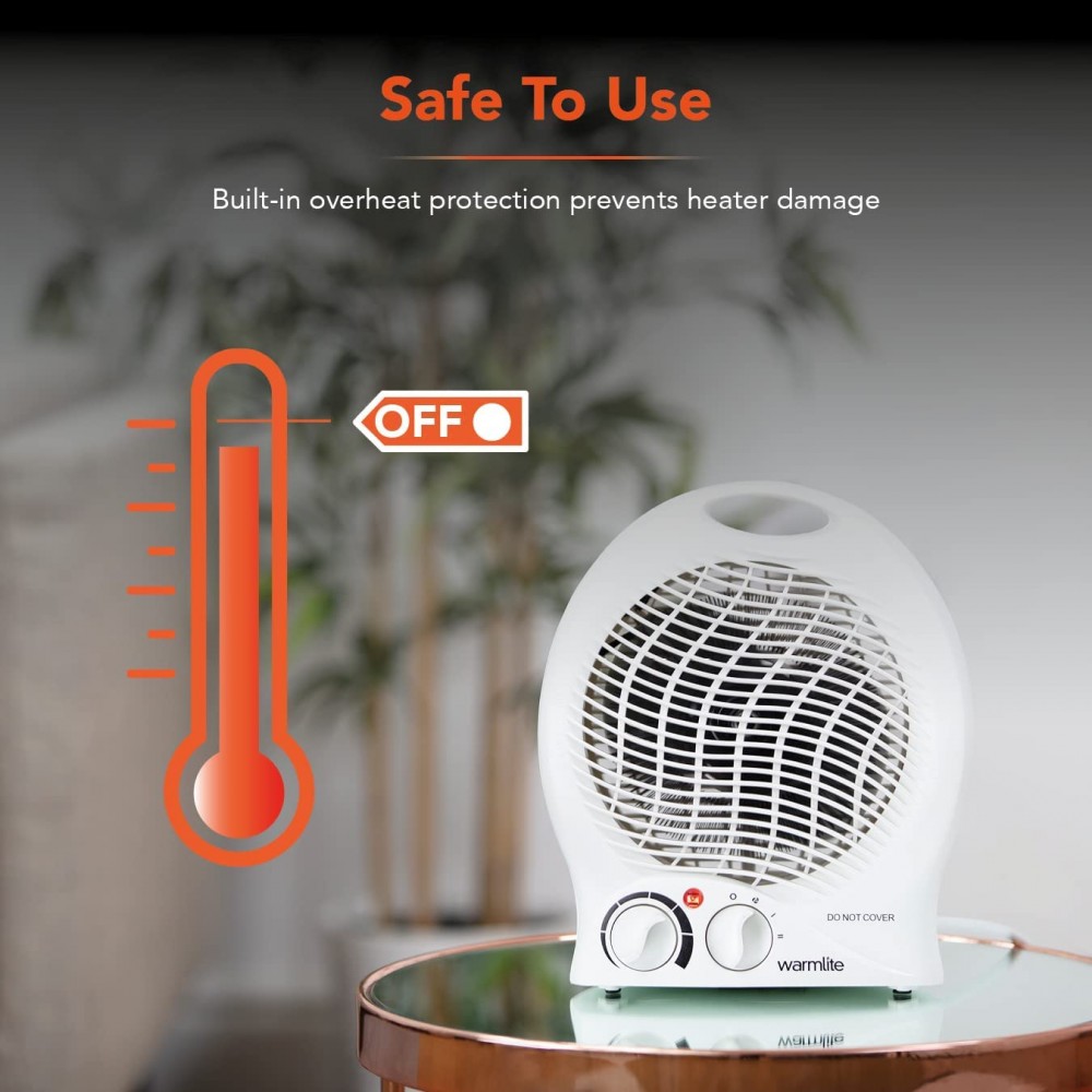 Home Electronics : Warmlite Thermo Fan Heater with 2 Heat ...
