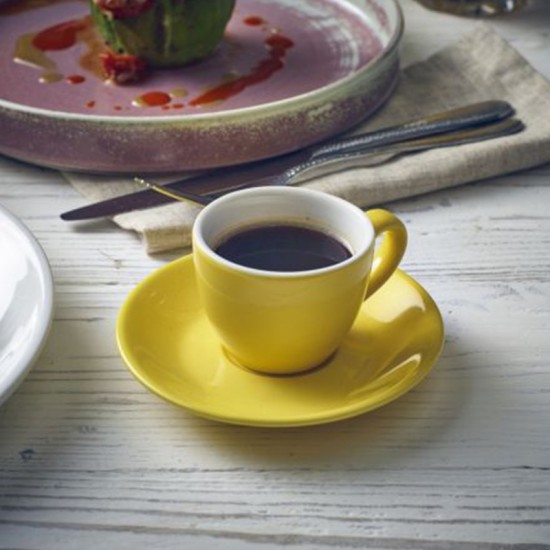 Shop quality Neville Genware Porcelain Yellow Bowl Shaped Cup, 90ml/9cl/3oz in Kenya from vituzote.com Shop in-store or online and get countrywide delivery!
