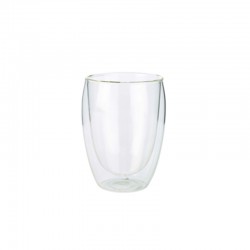 Neville Genware Double Walled Coffee Glass 350ml/ 35cl / 12.25oz