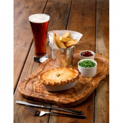 Neville Genware Olive Wood Serving Board With Groove
