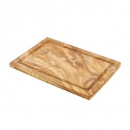 Neville Genware Olive Wood Serving Board With  Groove