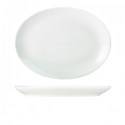 Neville Genware Porcelain Oval Plate 36cm/14"