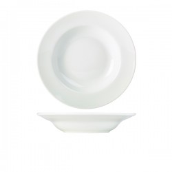 Neville Genware Porcelain Soup Plate/Pasta Dish, 27cm/10.75"