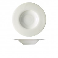Neville Genware Porcelain Wide Rim Pasta Plate,  30cm/12"