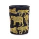Shop quality Candlelight Matte Black and Gold Round Leopard Print Candle - Midnight Pomegranate Scent in Kenya from vituzote.com Shop in-store or online and get countrywide delivery!