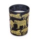 Shop quality Candlelight Matte Black and Gold Round Leopard Print Candle - Midnight Pomegranate Scent in Kenya from vituzote.com Shop in-store or online and get countrywide delivery!