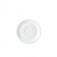 Neville Genware Porcelain Double Well Saucer 15cm/6" Well Size 4.9cm