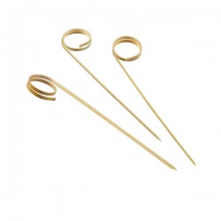 Neville Genware Bamboo Ring Skewers 12cm/4.75" (100pcs)