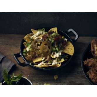 Neville Genware Cast Iron Wok