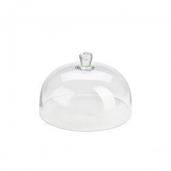 Neville Genware Glass Cake Stand Cover, 29.8 x 19cm