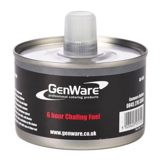 Neville Genware Gen-Heat DEG Adj Heat Chafing Fuel 6 Hour Can, GH-600 Shop quality Neville Genware Gen-Heat DEG Adj Heat Chafing Fuel 6 Hour Can in Kenya from vituzote.com Shop in-store or online and get countrywide delivery!