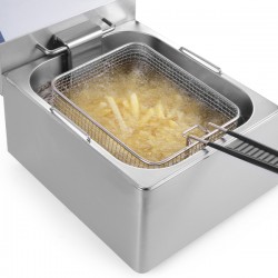 Hendi Single Tank Electric Fryer 8 Litres - 50 to 190C