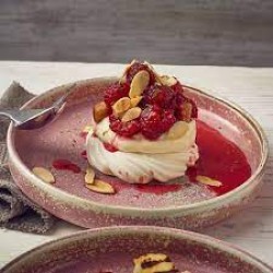 Neville Genware Terra Porcelain Rose Low Presentation Plate, 18cm