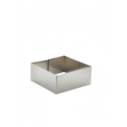 Neville Genware Stainless Steel Square Mousse Ring 