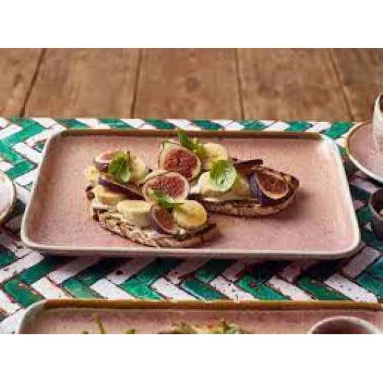 Shop quality Neville Genware Terra Porcelain Rose Rectangular Platter 30 x 20cm in Kenya from vituzote.com Shop in-store or online and get countrywide delivery!