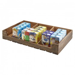 Neville Genware Rustic Wooden Display Crate