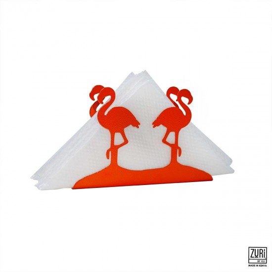 Shop quality Zuri Flamingo Design Stylish Duo Serviette Holder-Orange in Kenya from vituzote.com Shop in-store or online and get countrywide delivery!