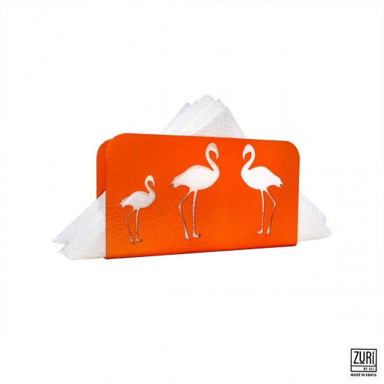 Shop quality Zuri Elegance Flamingo-Inspired Stylish Trio Serviette Holder-Orange in Kenya from vituzote.com Shop in-store or online and get countrywide delivery!