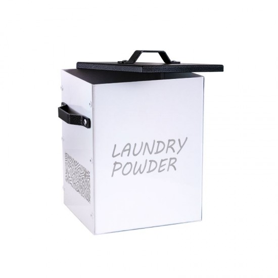 Shop quality Zuri Steel Powder-Coated Laundry Detergent Box with Scoop in Kenya from vituzote.com Shop in-store or online and get countrywide delivery!