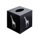 Zuri Giraffe Design Tissue Box Cover, Matt Black, TBCGIFB Shop quality Zuri Giraffe Design Tissue Box Cover, Matt Black in Kenya from vituzote.com Shop in-store or online and get countrywide delivery!