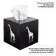 Zuri Giraffe Design Tissue Box Cover, Matt Black, TBCGIFB Shop quality Zuri Giraffe Design Tissue Box Cover, Matt Black in Kenya from vituzote.com Shop in-store or online and get countrywide delivery!