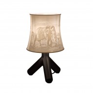 Savanna Glow 3D-Printed Lampshade - Made in Kenya