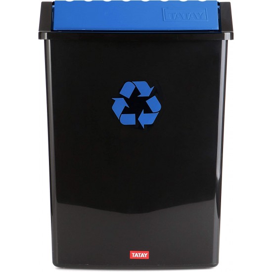 Shop quality Tatay Recycling Bin, Swing Lid,, BPA Free, Solar Protection, 50 LItres Capacity, Blue . in Kenya from vituzote.com Shop in-store or online and get countrywide delivery!