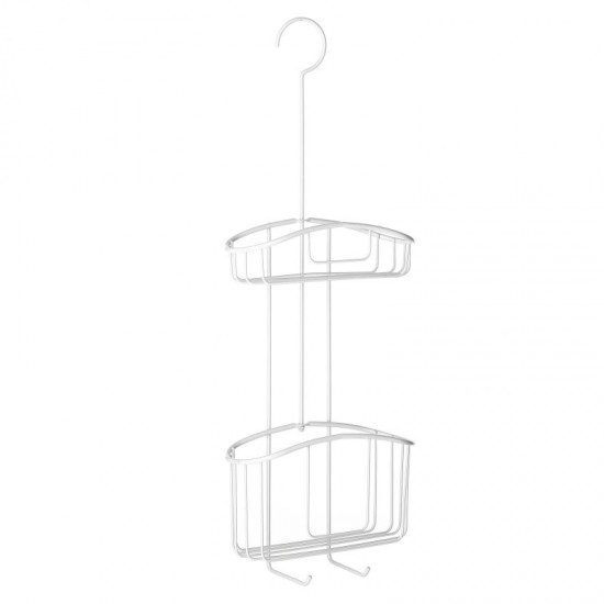 Shop quality Tatay White Stainless Steel Hanging Shower Caddy with Basket 2 Hoops in Kenya from vituzote.com Shop in-store or online and get countrywide delivery!