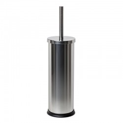 Tatay Mirror Toilet Brush, Made of Stainless Steel, Polypropylene Inner Bucket, Black Brush, BPA Free